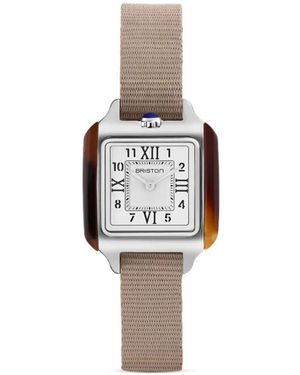 Briston Reloj Streamliner Kennedy de 25 mm - Blanco