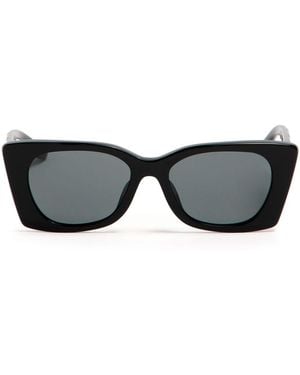 Tory Burch Rectangle-Frame Sunglasses - Black