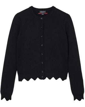 Marc Jacobs Scallop Daisy Cardigan - Blue