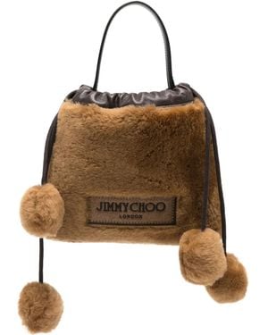 Jimmy Choo Borsa Tote - Marrone