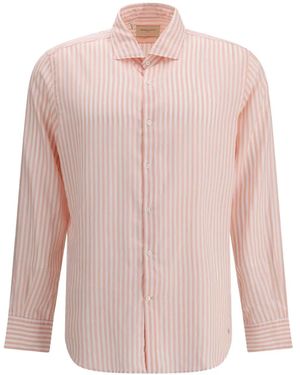 Brooksfield Striped Shirt - Pink