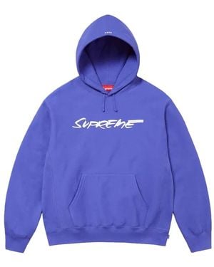 Supreme Futura Embroidered Hoodie - Blue