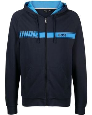 BOSS Authentic Zip-Up Jacket - Blue