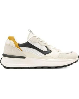 Marc O' Polo Sneakers mit Netzeinsätzen - Weiß