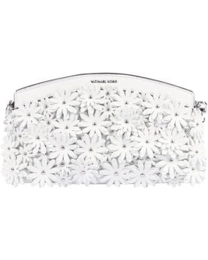 Michael Kors Athena Floral-Applique - White