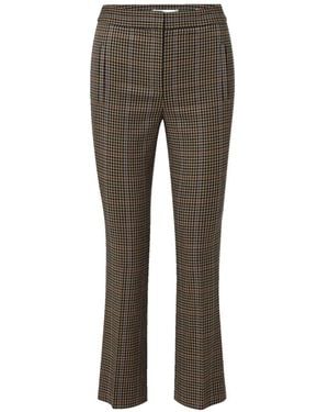 Veronica Beard Pantalon Arte À Carreaux - Gray