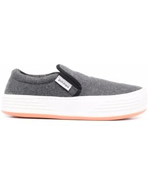 Palm Angels Snow Slip-On Trainers - White