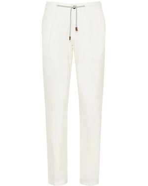 Eleventy Trousers - White