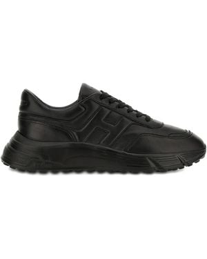 Hogan Hyperlight Logo-Detail Sneakers - Black