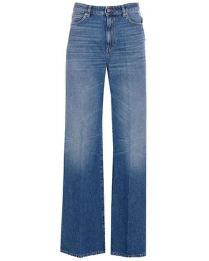 TRUE AVENUE Cotton Jeans - Blue