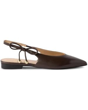 Furla Poppy Slingbacks - White