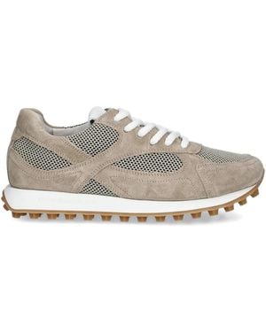 Kennel & Schmenger Suede Mesh Sneakers - White