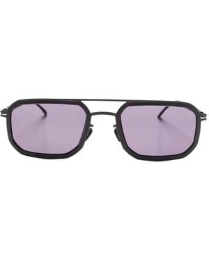Mykita Geometric-Frame Sunglasses - Black