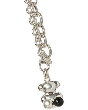 Tous Bold Bear Pendant Charm - White