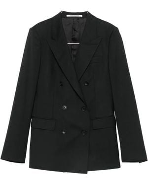 Tagliatore Double-Breasted Suit - Black