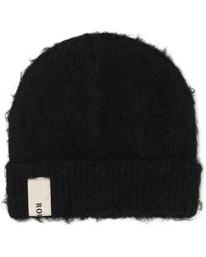 ROUGH Gorro deshilachado - Negro