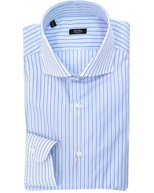 Barba Napoli Striped Shirt - Blue