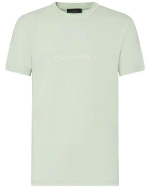 Peuterey Otago Logo-Print T-Shirt - Green