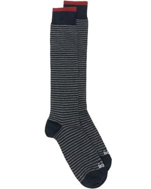 In The Box Striped Socks - Blue