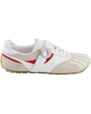 Coperni 5T Toe-Split Hardware Trainers - White
