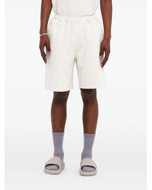 FREEDOM OF SPACE Logo Track Shorts - White
