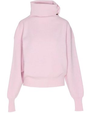 Haikure Pull À Col Roulé - Rose