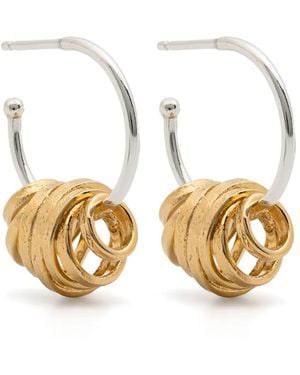 Wouters & Hendrix Les Eternelles Hoop Earrings - Metallizzato
