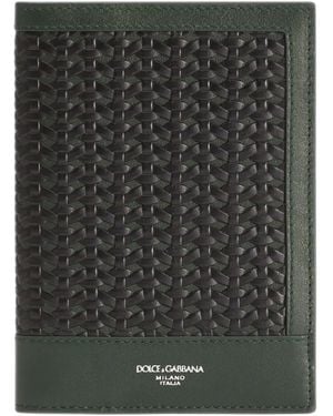 Dolce & Gabbana Porte-Cartes En Cuir - Noir