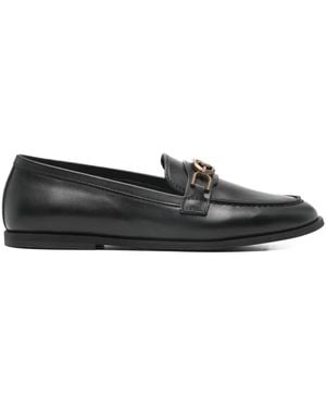 Pinko Naty 05 Chain Loafers - Black