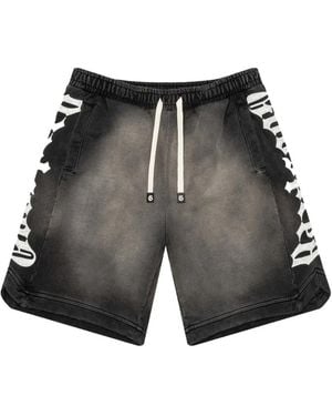 Godspeed Courtside Print Shorts - Grey