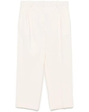 Circolo 1901 Pleat-Detail Pants - White