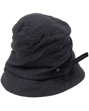 Forme D'expression Bob À Coutures Ton Sur Ton - Bleu