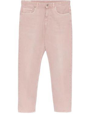 Eleventy Five-Pocket Trousers - Pink