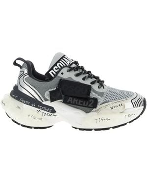 DSquared² Faster Mesh-inserts Sneakers - ホワイト