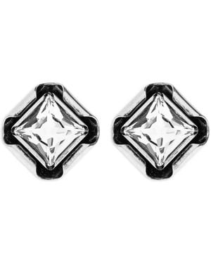 Givenchy Orecchini Con Cristalli - Bianco