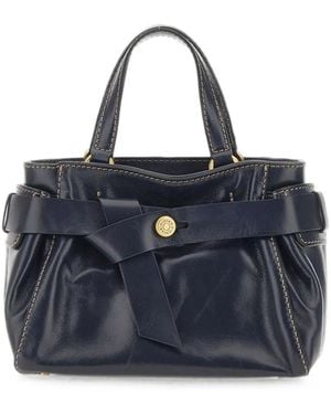 Gianni Chiarini Miranda Knotted-Detail Handbag - Blue
