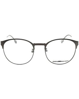 BMW Round-Frame Glasses - Gray