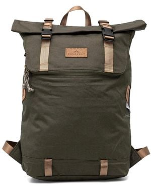 Doughnut Buckle-Fastening Backpack - Green
