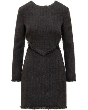 Del Core Cut-Out Mini Dress - Black