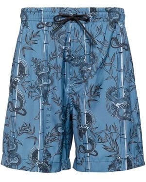 Maharishi Bañador Dragon Bamboo - Azul