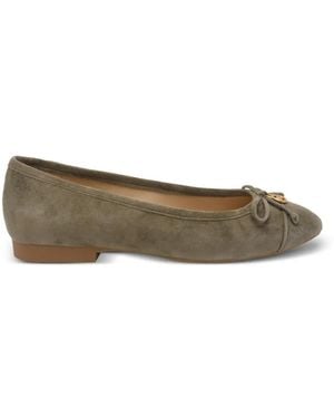 MICHAEL Michael Kors Piper Bow-Detail Ballet Flats - Green
