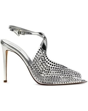 Nicolo' Beretta Beiby Sandalen 100mm - Mettallic