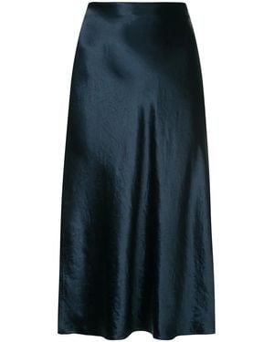 Vince High Waisted Skirt - Blue