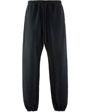Monokemade Floral-Pattern Track Pants - Black
