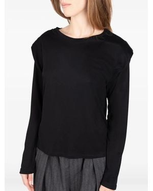 Societe Anonyme ナンバー Tシャツ - ブラック