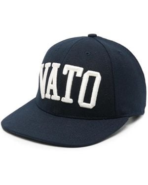 Willy Chavarria Logo-Embroidered Baseball Cap - Blue