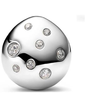 Maria Black Flynn Popcorn Huggie Earring - Grey