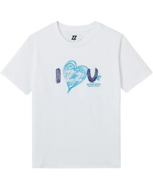 Izzue Graphic Love T-Shirt - White