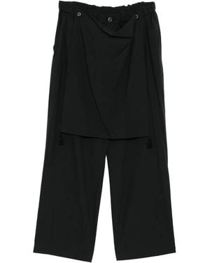 Midorikawa Pantalon Apron - Noir