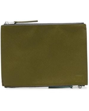 Paul Smith Pouch Bicolore - Verde